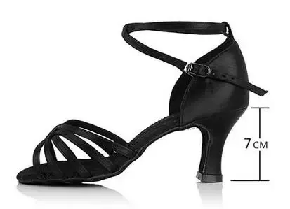 Black heel 7cm 211