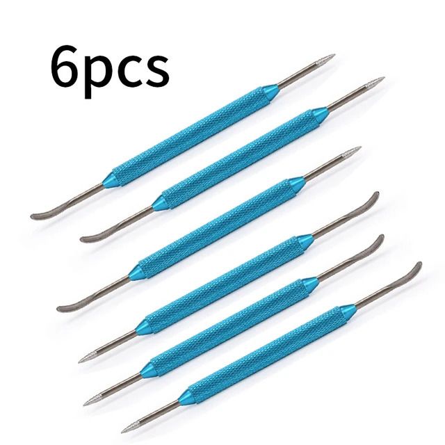 6pcs bleu