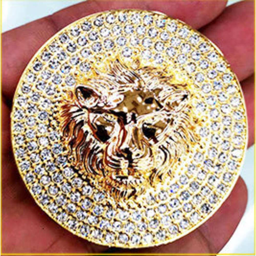 40-42 = 125cm = Eur110-Full Diamond Gold