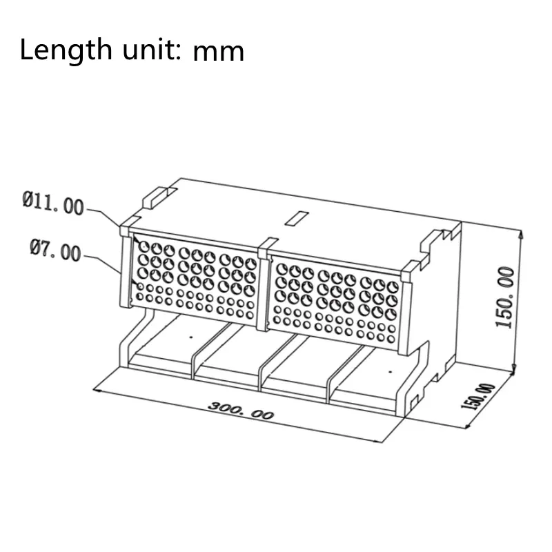 30x15x16 cm.