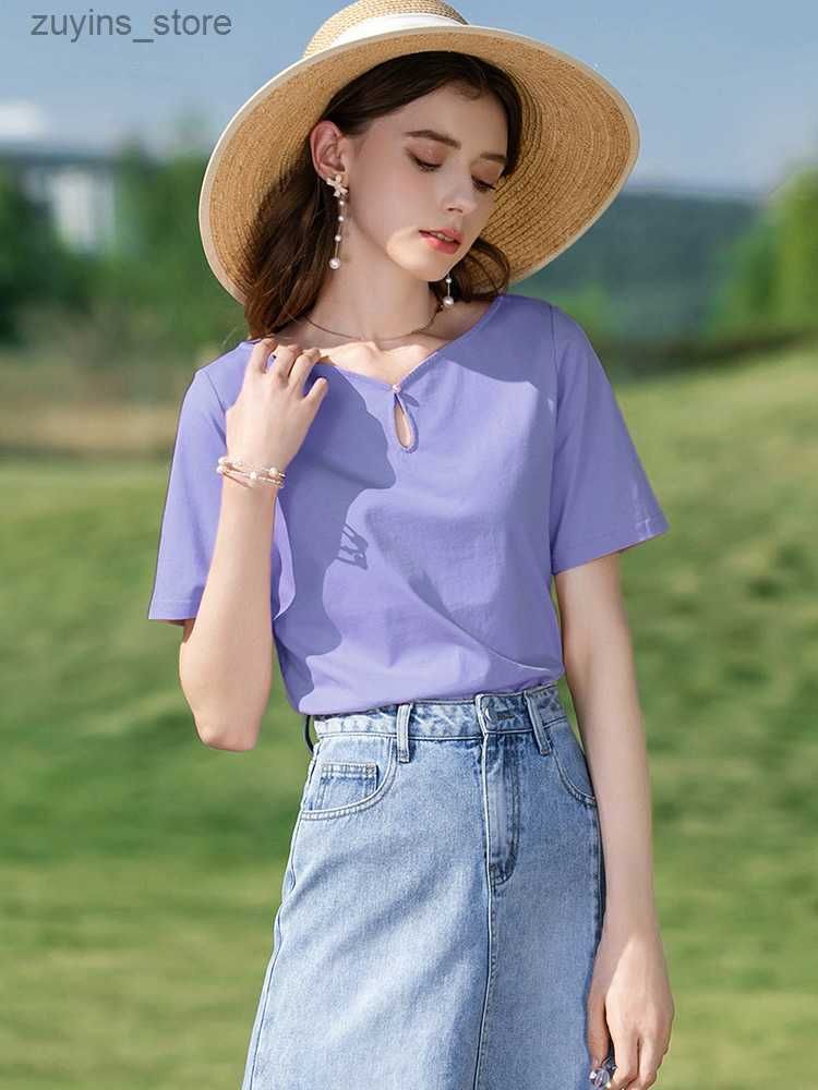 Purple Short Sleeves