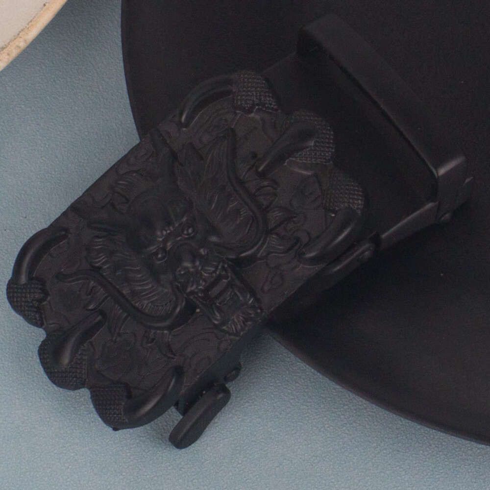 Black faucet buckle