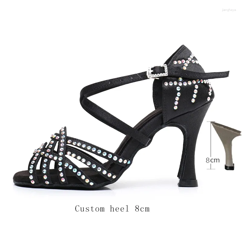 Black  heel 8cm