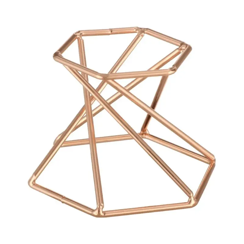 rose gold-Hexagon