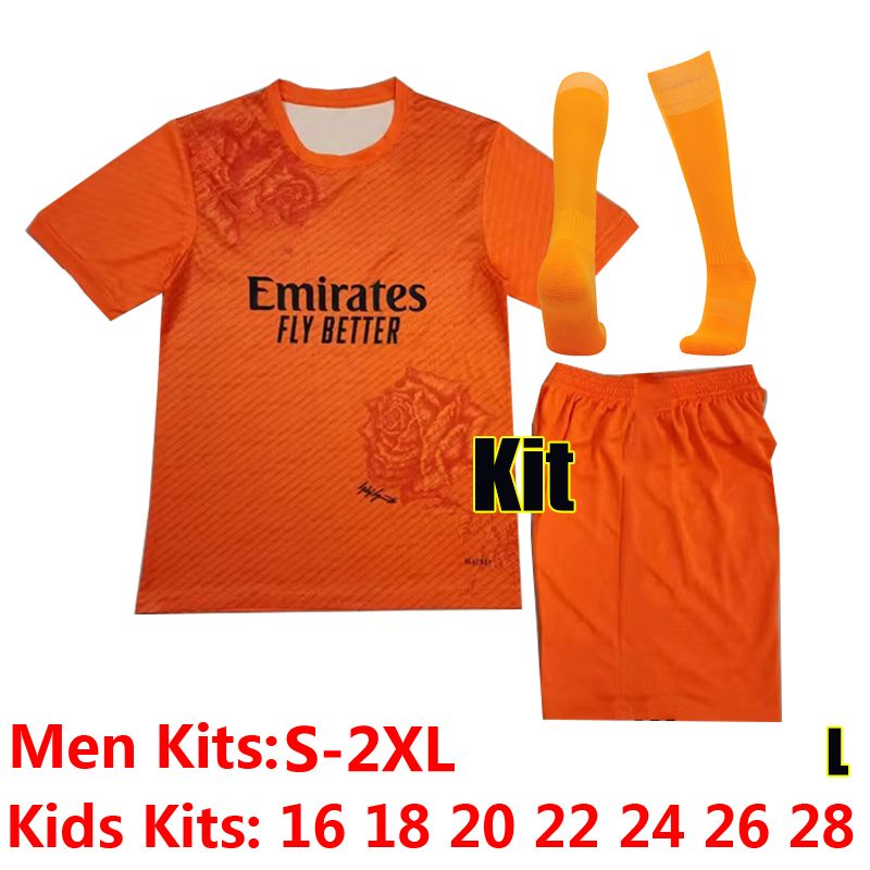 Huangma 23-24 GK orange kit+socks