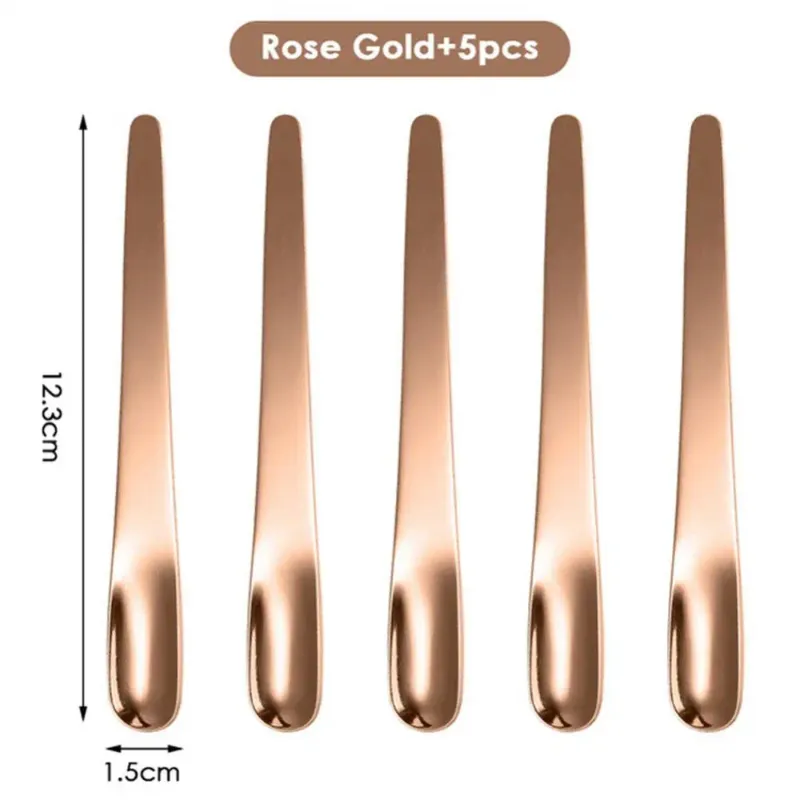 CHINA 5pcs-rose gold