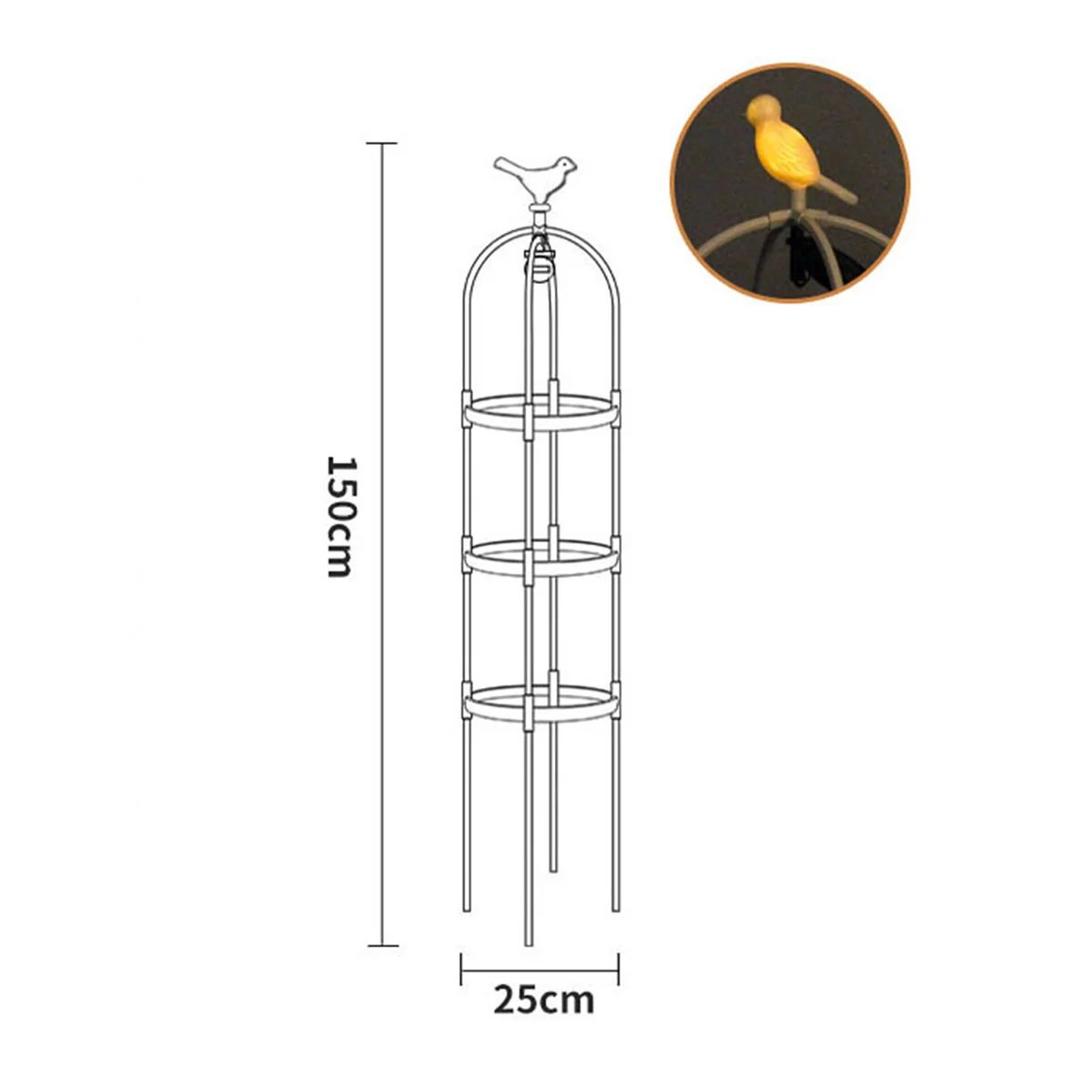 Farbe: 11 mm – 150 cm, Weiß