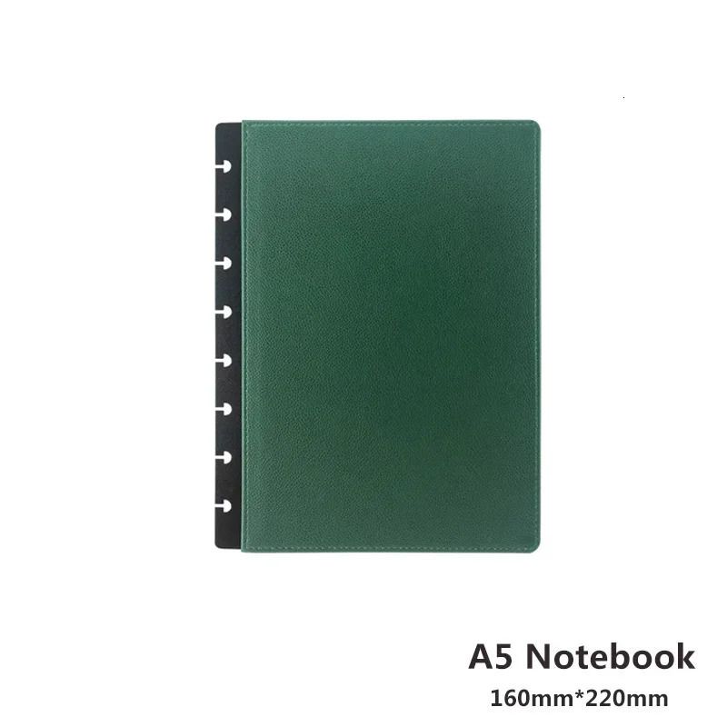 A5 Notebook Green1