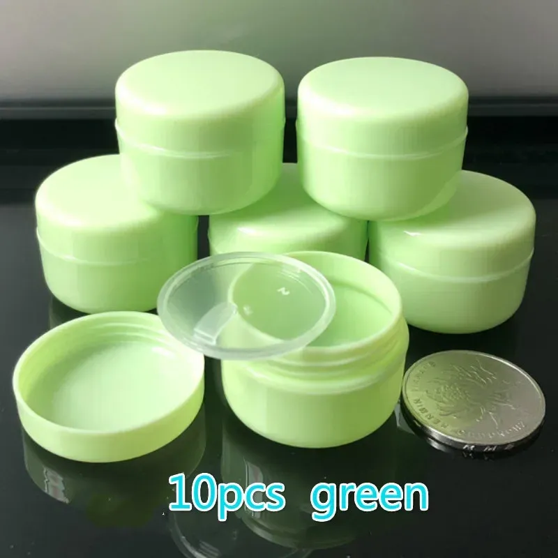 Пластик 10шт зеленый