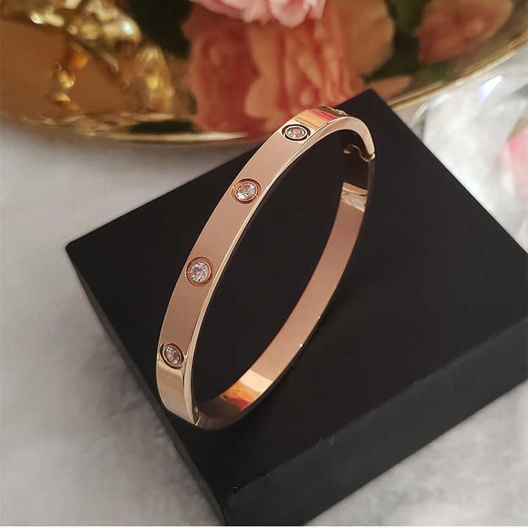 Lichte luxe volledige diamanten armband - R