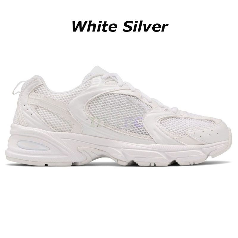 24 White Silver