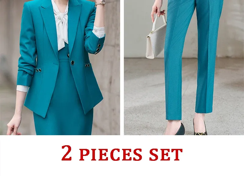 Blue Pants Set