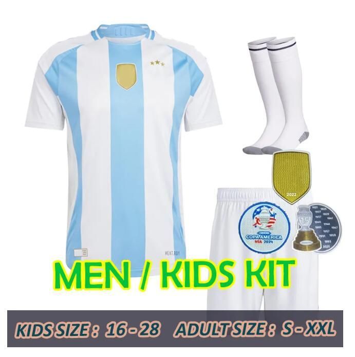 Home Full Kit 2024 Copa America Patch