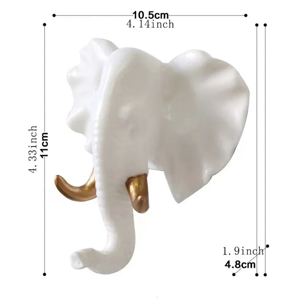 Éléphant d'or blanc