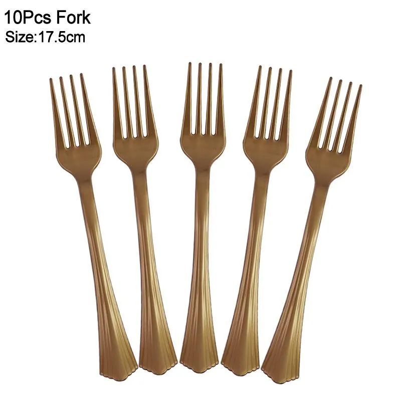 10Pcs Fork