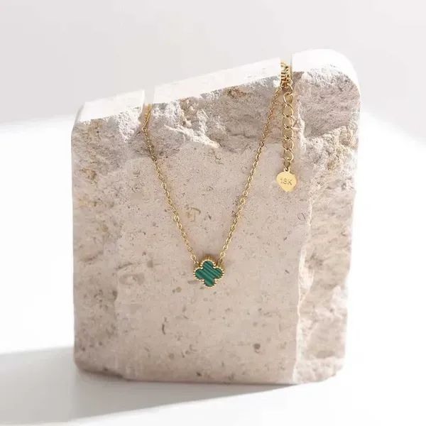 Green-xixi Mini Necklace Gold