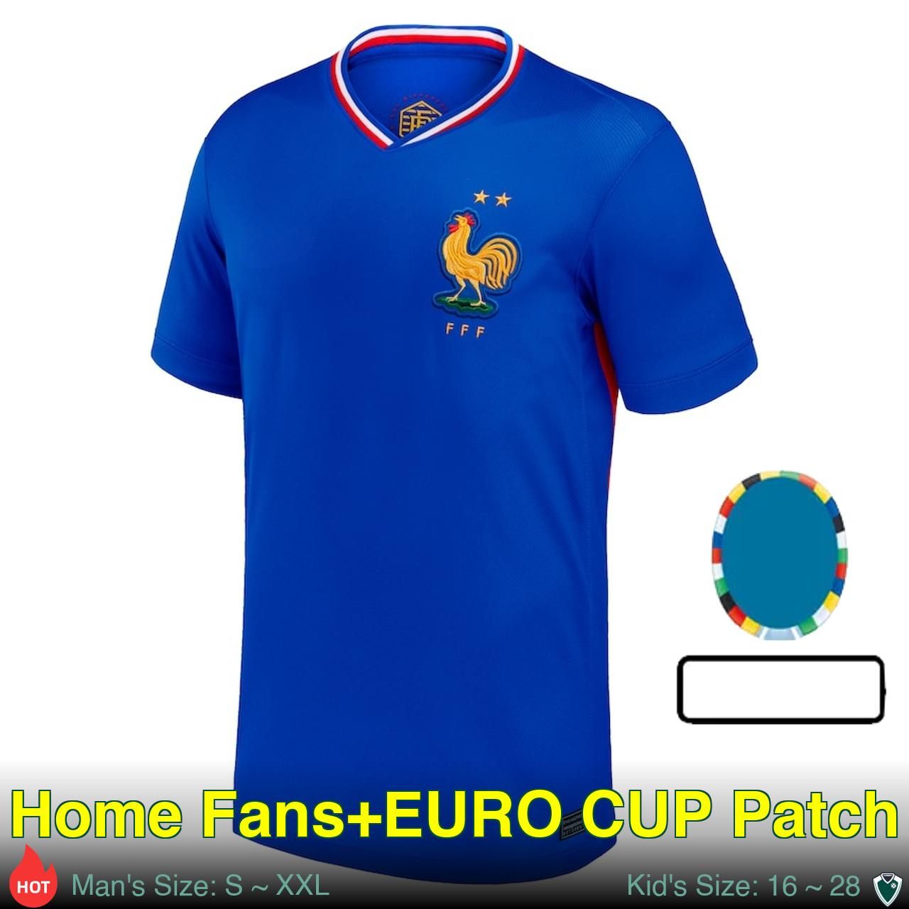 Home Fans+EURO CUP Patch