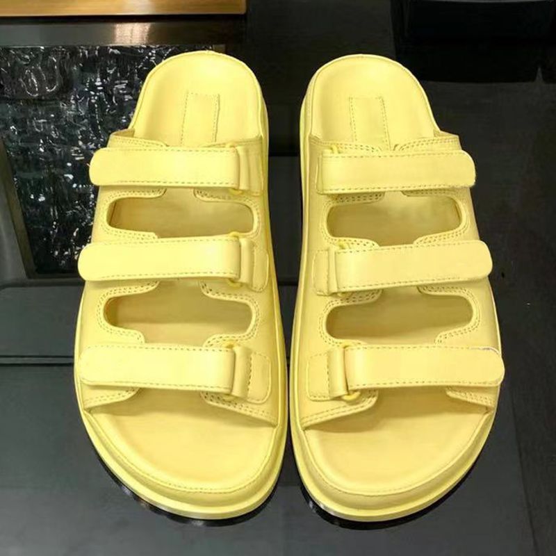 Yellow slipper