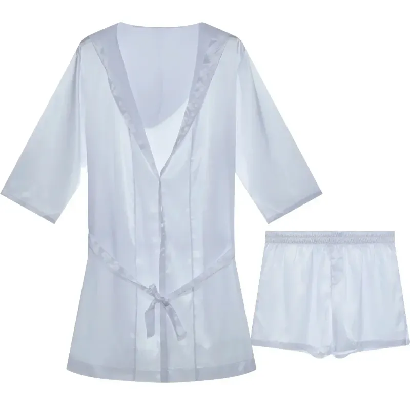 White Robe and Short
