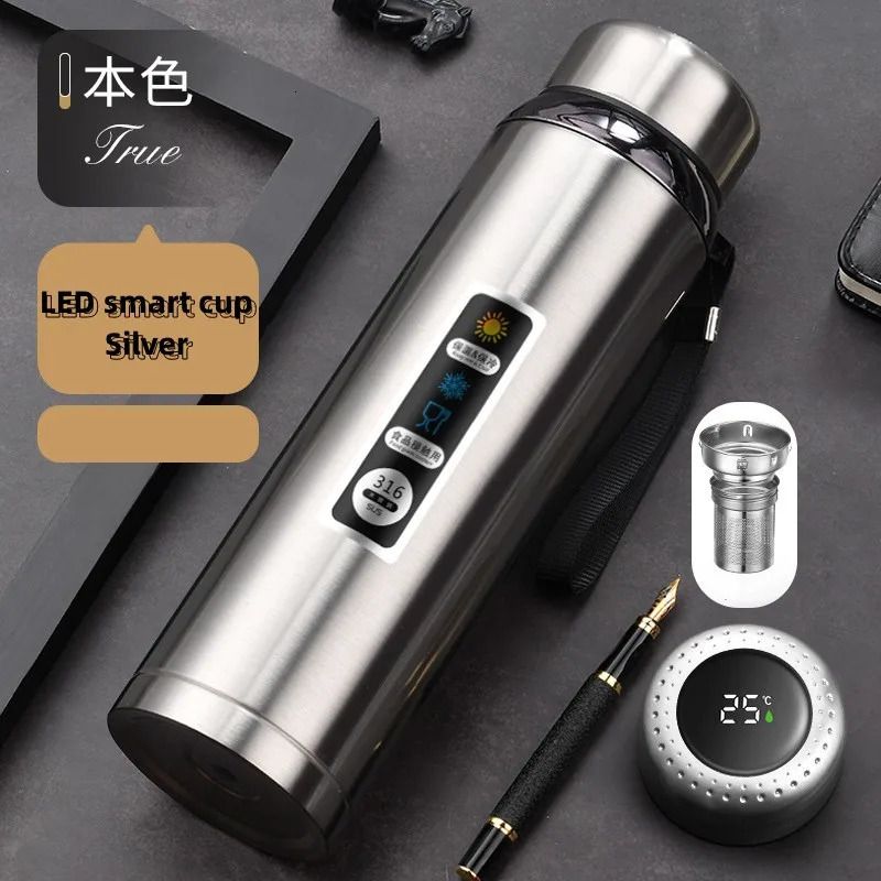 Led Smart Cup Silver