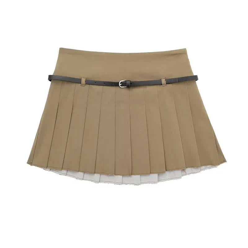 Khaki skirt