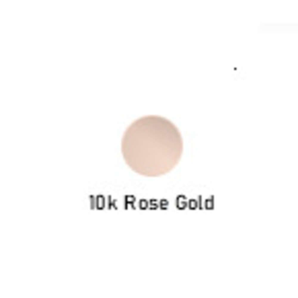 Or rose 10K-0,5CT (1CT/paires)