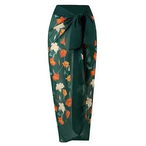 Green Flower Skirt