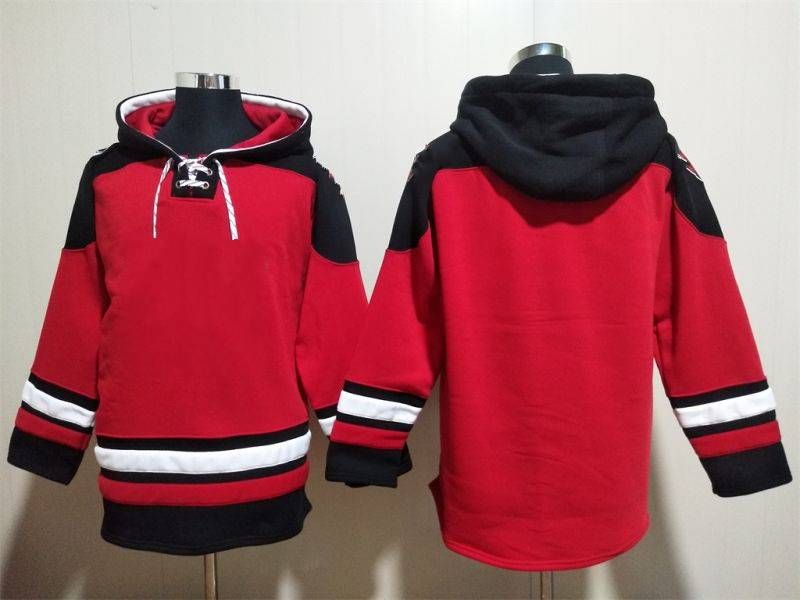 Red Blank Hoodie