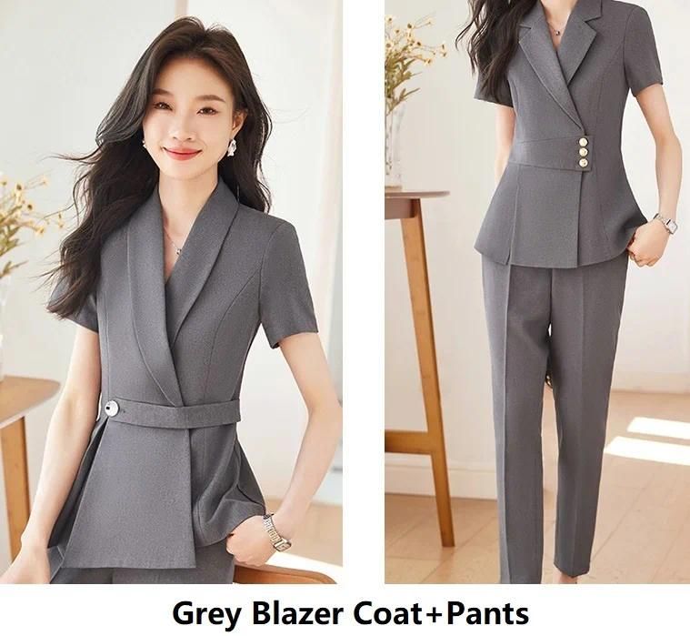 Grey Pantsuits