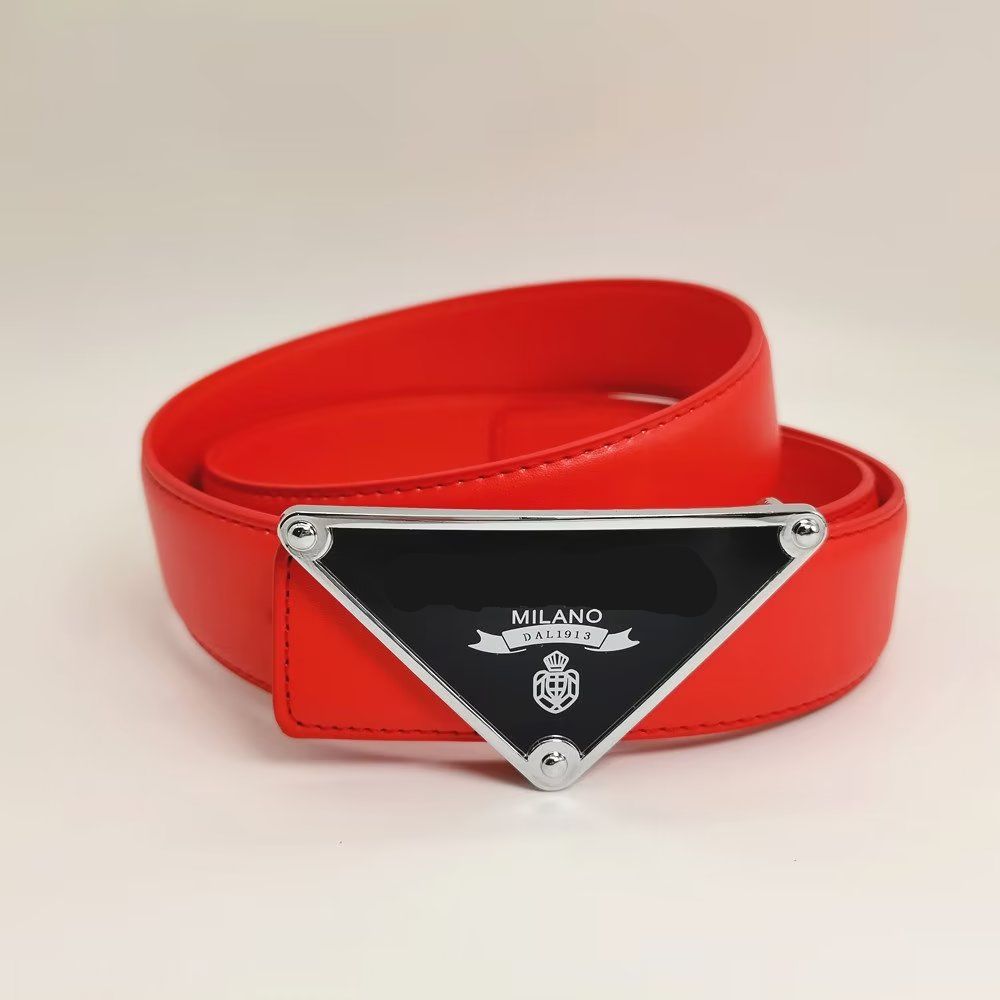 Red belt + black buckle