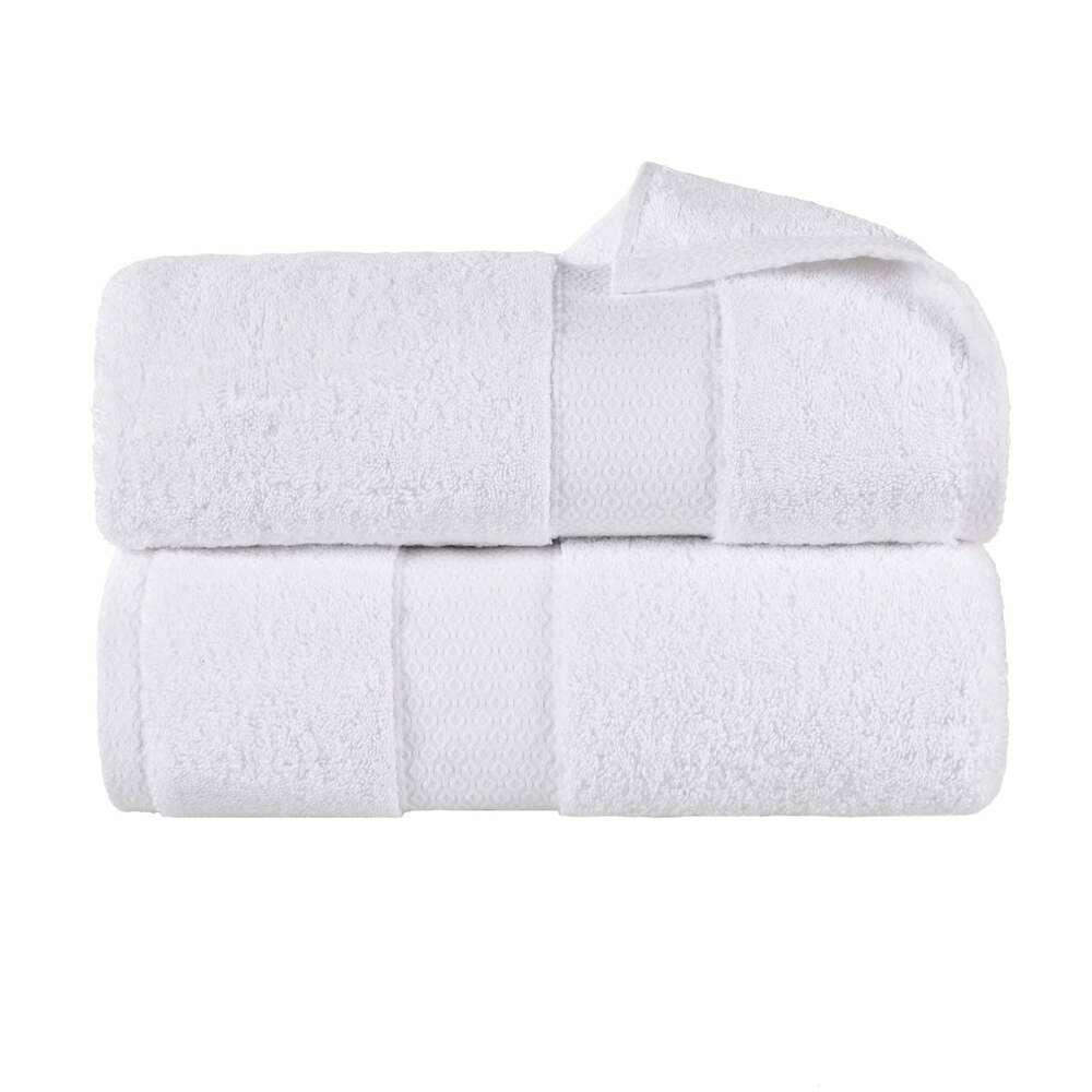 white-Bath Sheet 2- Pack