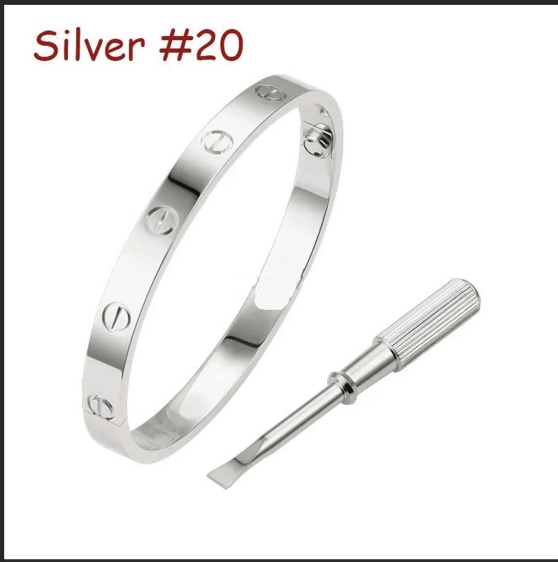 Silver # 20 (kärlekarmband)