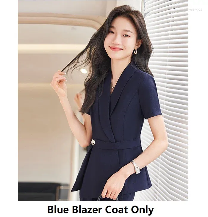 Blue Blazer Coat