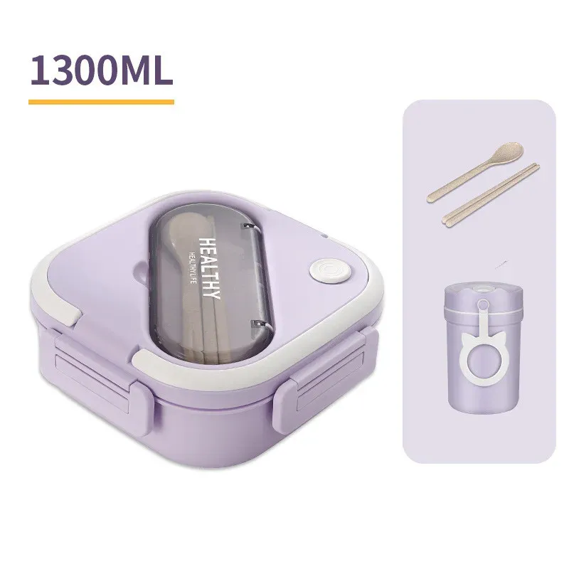 1 1300ML 1300ml -purple set