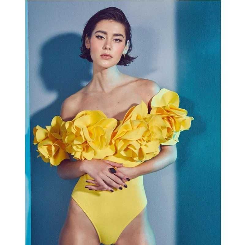 Yellow Swimwear