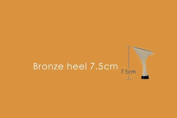 Bronze heel 75mm