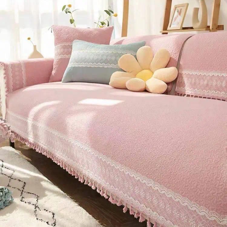 Taie d'oreiller 45x45 1pc Rose foncé