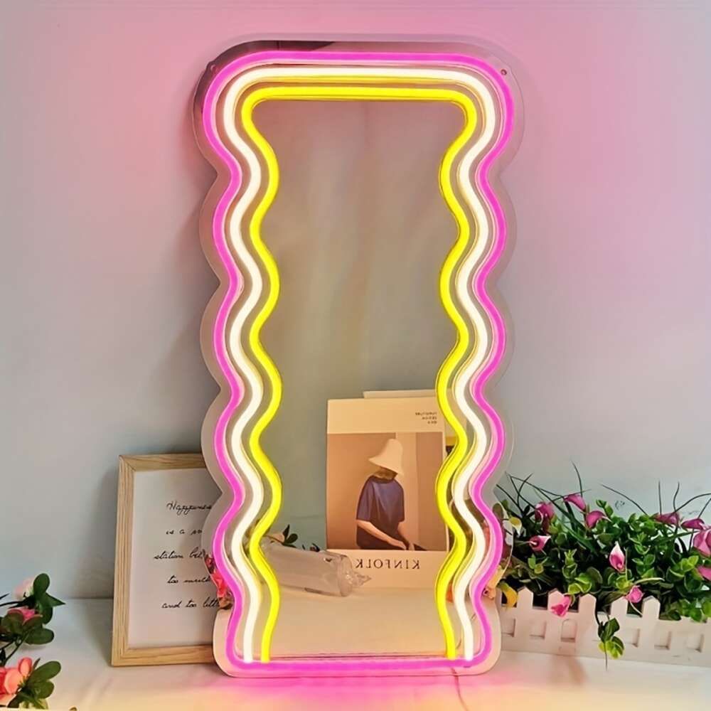 Falerze Neon Mirror