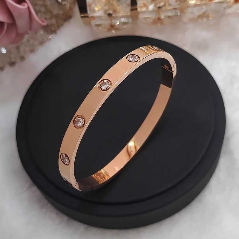 Xrose Gold Full Diamond Bracelet - Tit