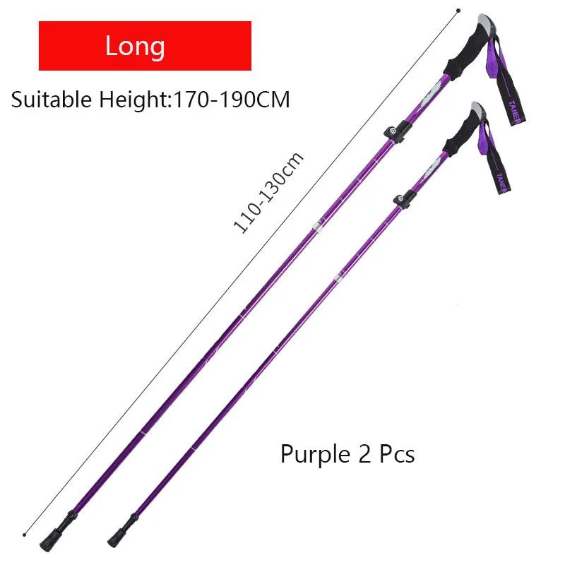 Color:Purple long 2 PCS