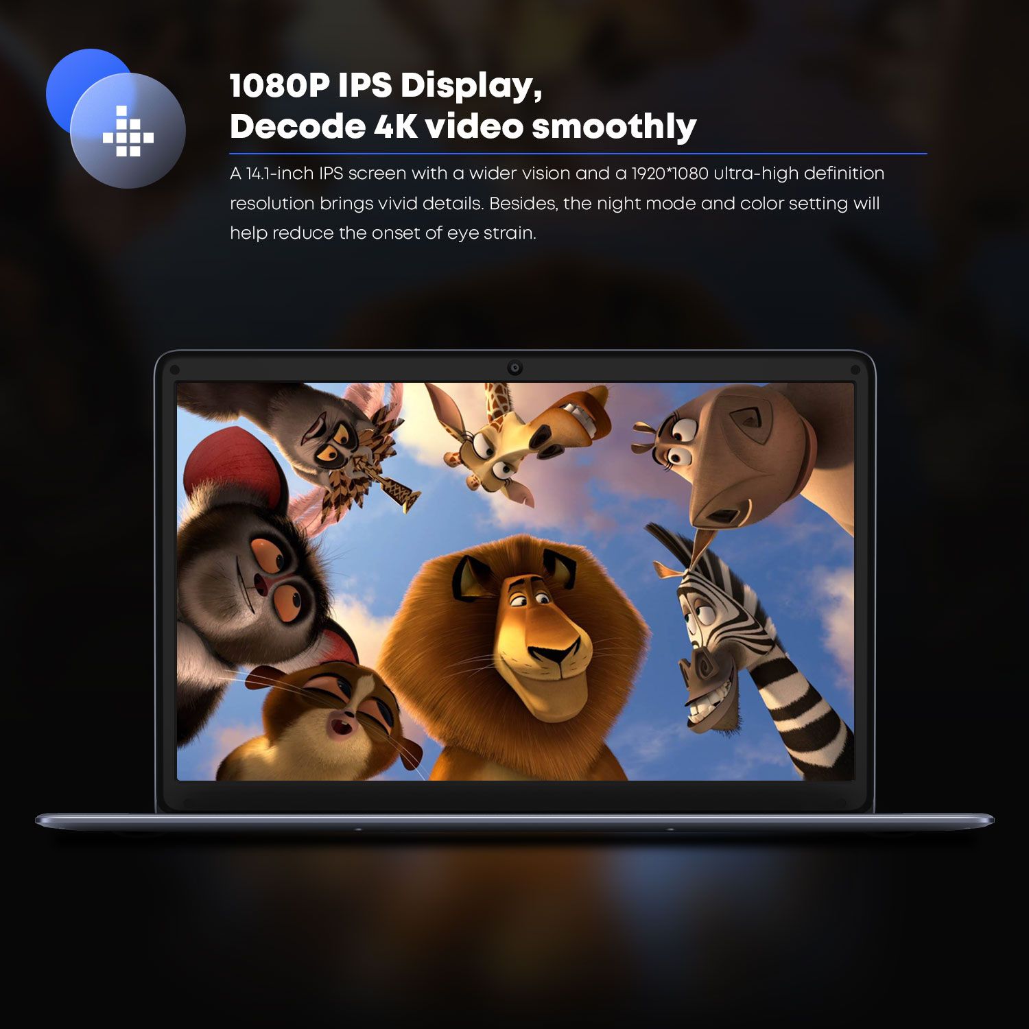 CHUWI Herobook Plus Laptop 2024 Windows 11 Laptops 15.6 inch FHD Display Intel N4020 LPDDR4 8GB 256GB SSD Notebook Computer PC