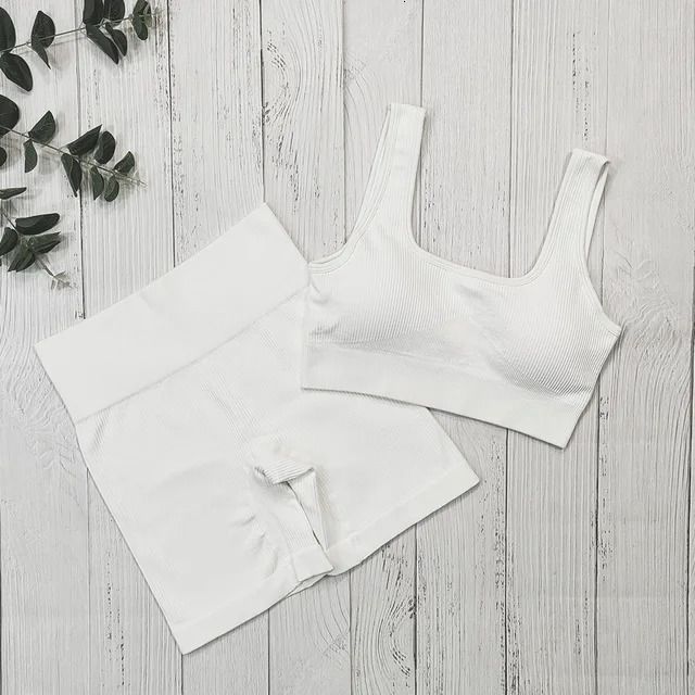 White Short Set