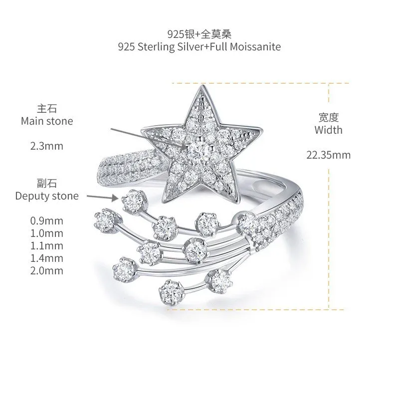 Platino Moissanite CINA