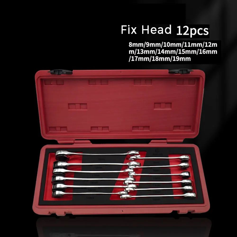 Color:12pcs Fix head