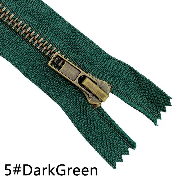 DarkGreen-No5-20cm (dents 18cm)-10 pièces