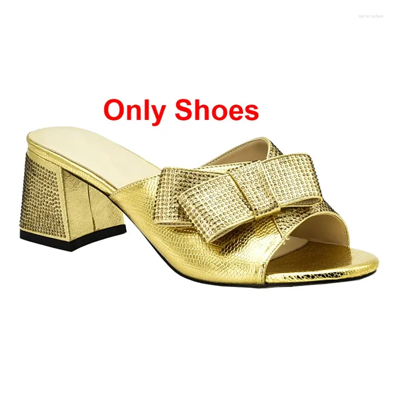 Gold Only Shoes