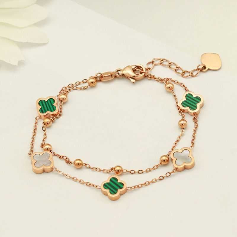 Green Clover Armband