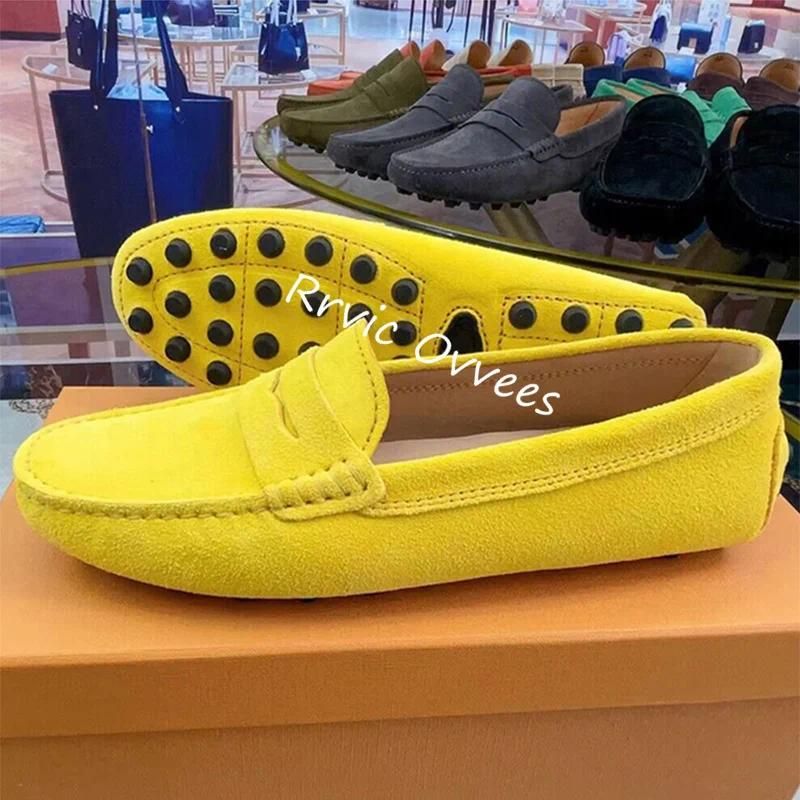 Yellow suede