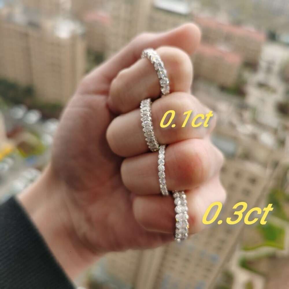 각각의 크기 0.1ct