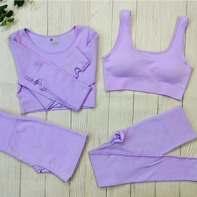 4pcs Purple Set